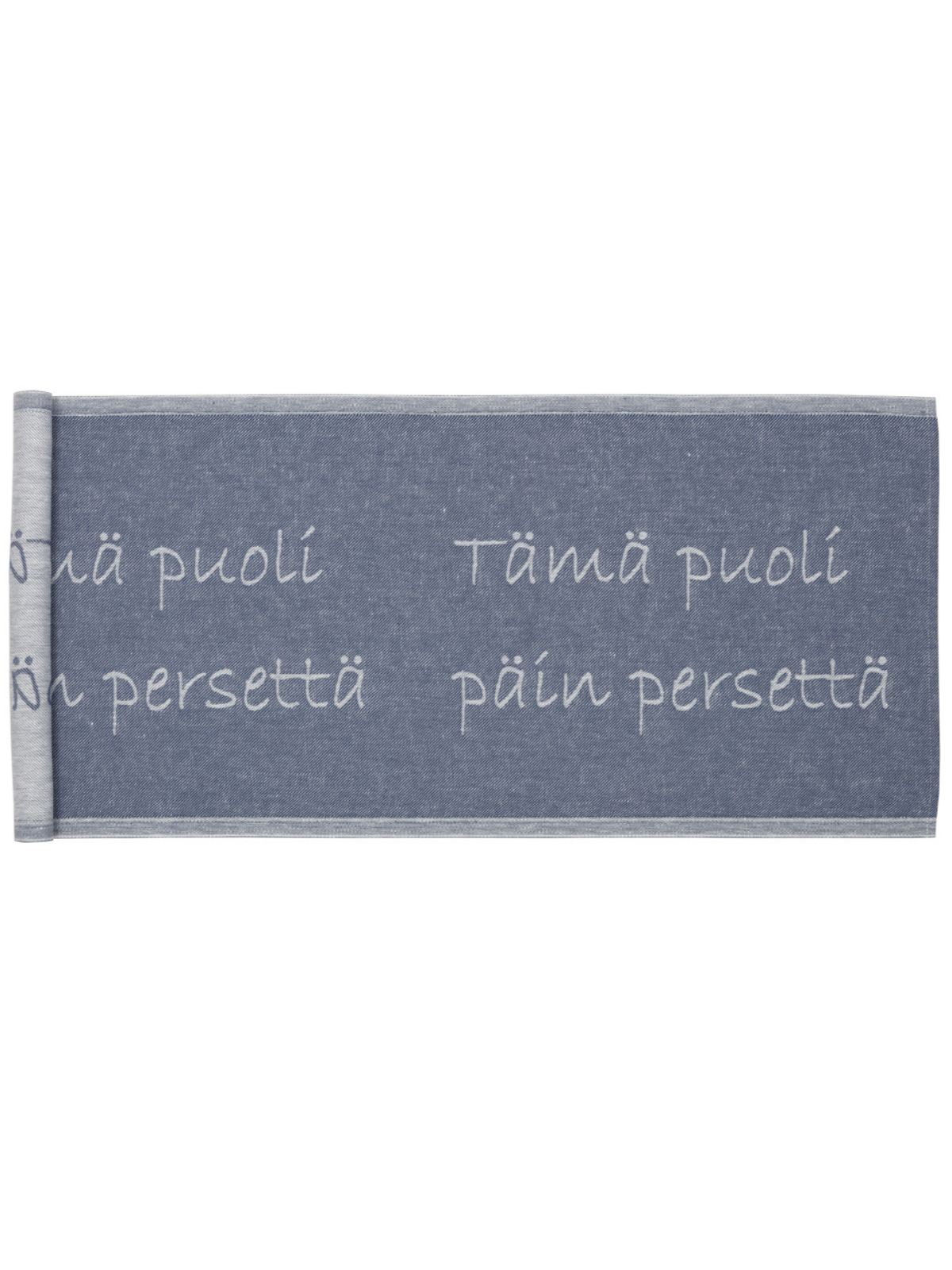 Laudeliina Tämä puoli päin persettä tummansininen, Jokipiin Pellava