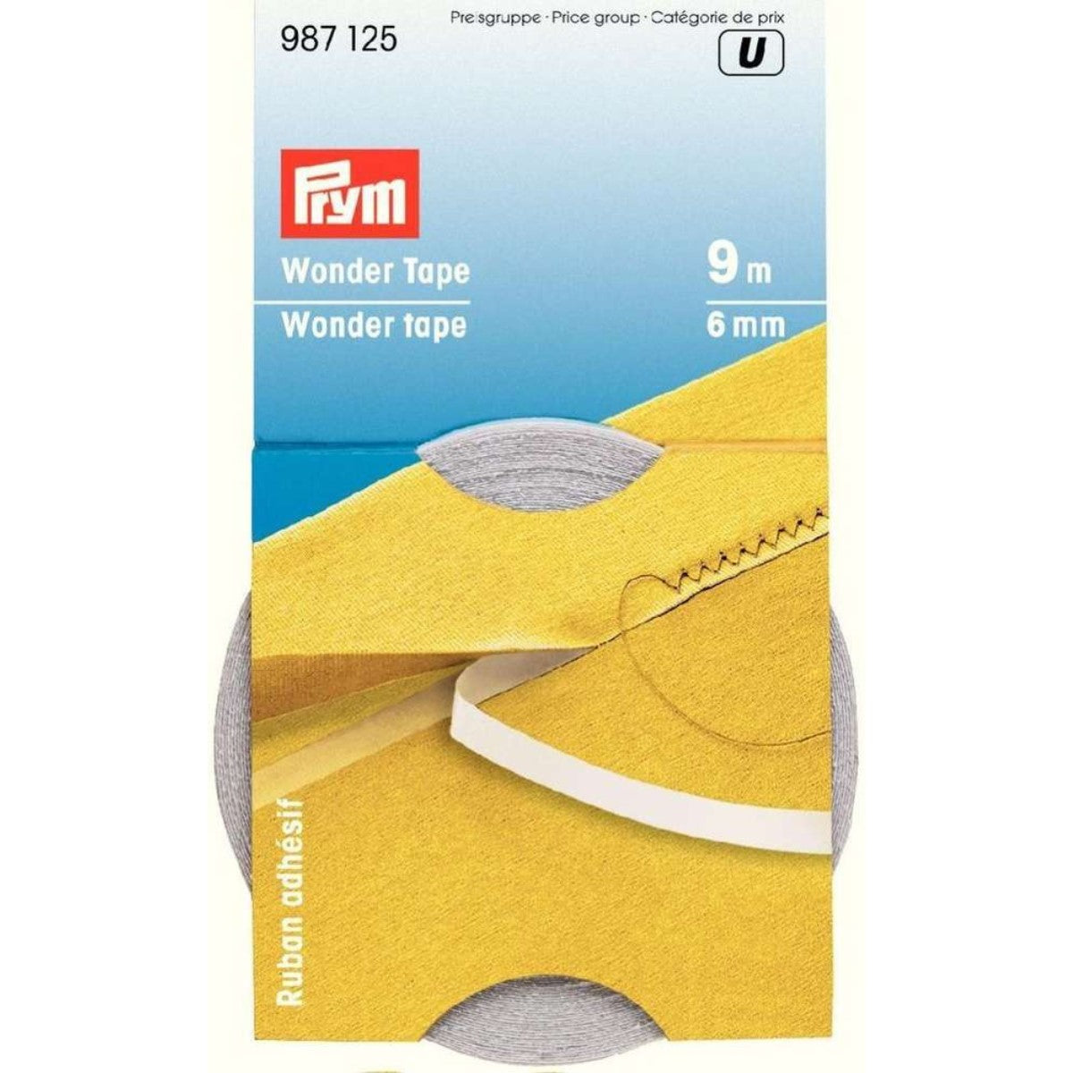 Läpinäkyvä Wonder Tape Prym