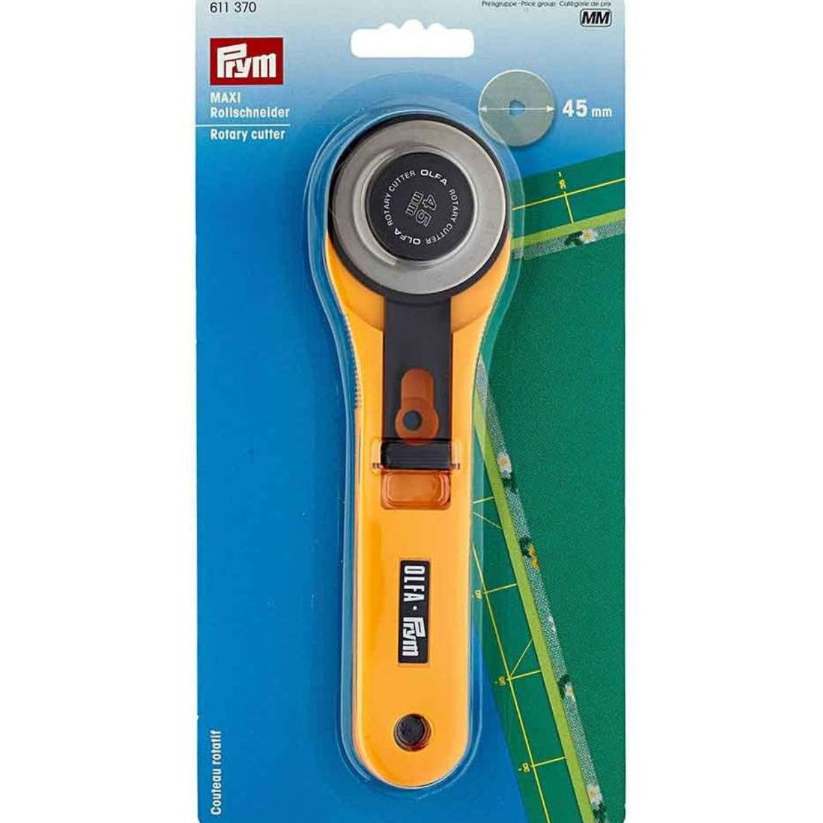 Pyöröleikkuri Maxi 45 mm Prym