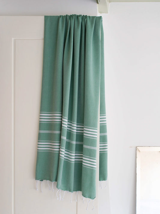 Hamam pyyhe Jätti vihreä puuvilla 100x210cm