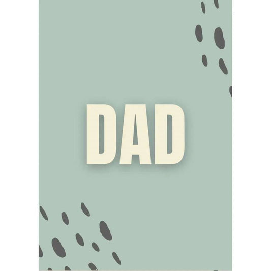 Postikortti Dad