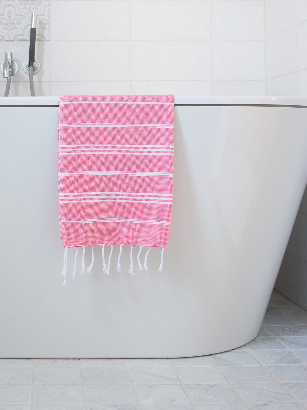 Hamam käsipyyhe Siru pinkki puuvilla 50x100cm